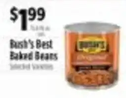 Pioneer Supermarkets Bush's Best Baked Beans offer