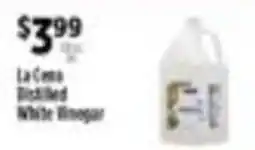 Pioneer Supermarkets La Crea Distilled White Vinegar offer