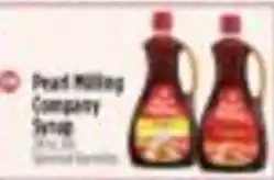 Pioneer Supermarkets Pearl Milling Company Syrup offer