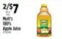 Pioneer Supermarkets Mott's 100% Apple Juice offer