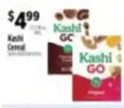 Pioneer Supermarkets Kashi cereal offer