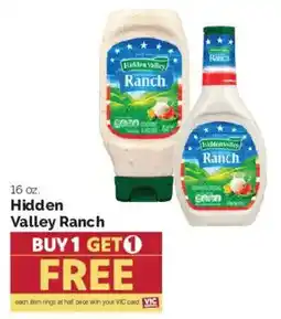 Harris Teeter Hidden Valley Ranch offer