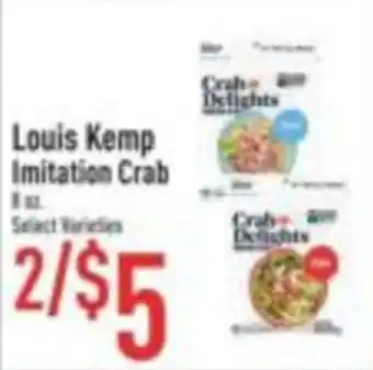 Strack & Van Til Louis Kemp Imitation Crab offer