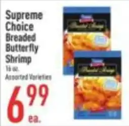Strack & Van Til Supreme Choice Breaded Butterfly Shrimp offer