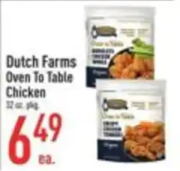 Strack & Van Til Dutch Farms Oven To Table Chicken offer