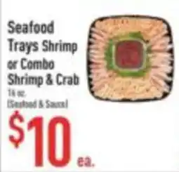 Strack & Van Til Seafood Trays Shrimp or Combo Shrimp & Crab offer