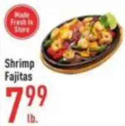Strack & Van Til Shrimp Fajitas offer