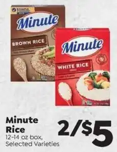 Sentry Minute Rice offer
