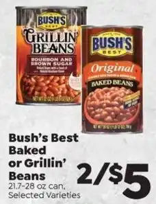 Sentry Bush's Best Baked or Grillin' Beans offer
