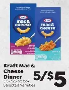 Sentry Kraft Mac & Cheese Dinner offer