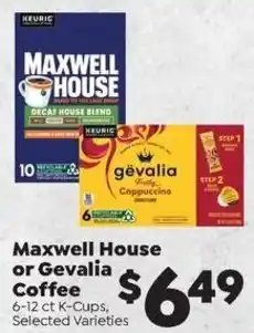 Sentry Maxwell House or Gevalia Coffee offer