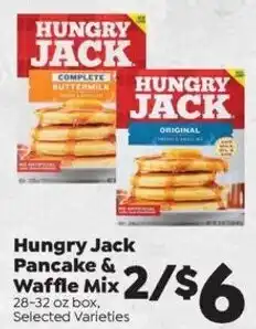 Sentry Hungry Jack Pancake & Waffle Mix offer
