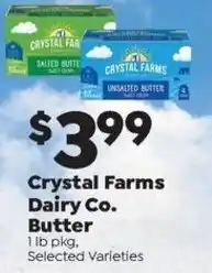 Sentry Crystal Farms Dairy Co. Butter offer
