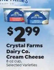 Sentry Crystal Farms Dairy Co. Cream Cheese offer