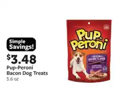 Fareway Pup-Peroni Bacon Dog Treats offer
