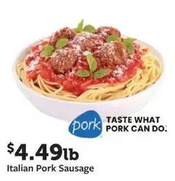 Fareway Italian Pork Sausage offer
