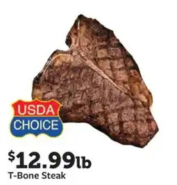 Fareway Usda choice t-bone steak offer