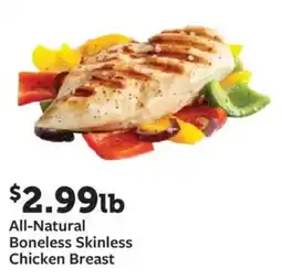 Fareway All-Natural Boneless Skinless Chicken Breast offer