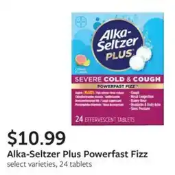 Fareway Alka-Seltzer Plus Powerfast Fizz offer