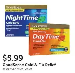 Fareway GoodSense Cold & Flu Relief offer