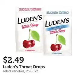 Fareway Luden's Throat Drops offer