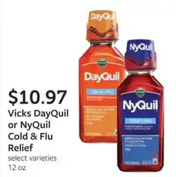 Fareway Vicks DayQuil or NyQuil Cold & Flu Relief offer