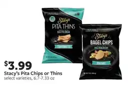 Fareway Stacy's Pita Chips or Thins offer