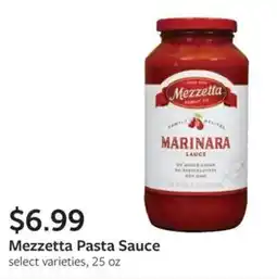 Fareway Mezzetta Pasta Sauce offer