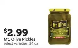 Fareway Mt. Olive Pickles offer