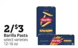 Fareway Barilla Pasta offer