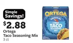 Fareway Ortega taco seasoning mix offer