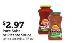 Fareway Pace Salsa or Picante Sauce offer