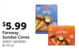 Fareway Fareway Sundae Cones offer