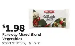 Fareway Fareway mixed blend vegetables offer