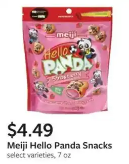 Fareway Meiji Hello Panda Snacks offer
