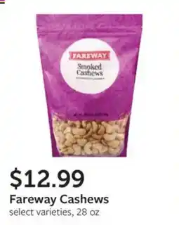 Fareway Fareway Cashews offer