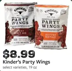 Fareway Kinder's Party Wings offer