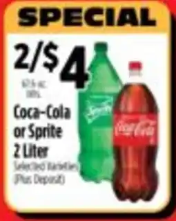 Pioneer Supermarkets Coca-Cola or Sprite offer