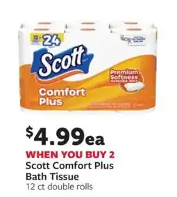 Fareway Scott Comfort Plus Bath Tissue offer