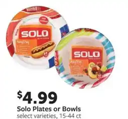 Fareway Solo Plates or Bowls offer