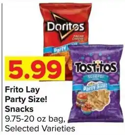 Shop 'n Save Frito Lay Party Size! Snacks offer