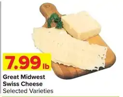 Shop 'n Save Great Midwest Swiss Cheese offer