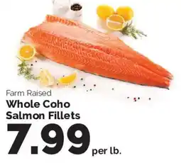 Harris Teeter Farm Raised Whole Coho Salmon Fillets offer