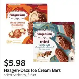 Fareway Haagen-Dazs ice cream bars offer