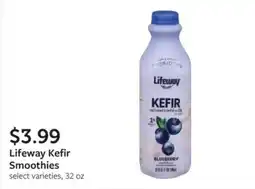 Fareway Lifeway Kefir Smoothies offer
