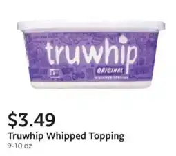 Fareway Truwhip Whipped Topping offer