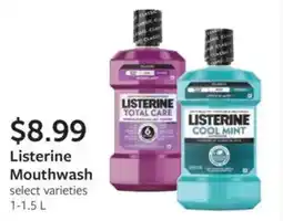 Fareway Listerine Mouthwash offer