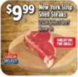Pioneer Supermarkets Local Select New York Strip Shell Steaks offer