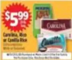 Pioneer Supermarkets Carolina Rice or Castilla Rice offer