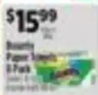 Pioneer Supermarkets Bounty paper towels offer